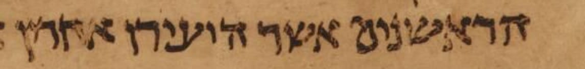 T-S 10K6, CUDL image 8, line 17: detail of the disputed reading