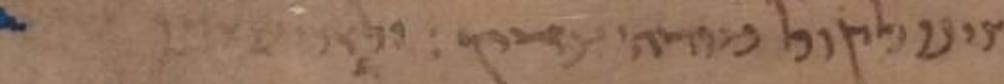 T-S 16.311, CUDL image 2, line 32: detail of the disputed reading